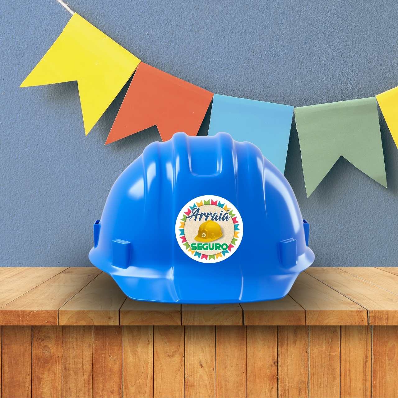 Adesivo Arraiá Seguro