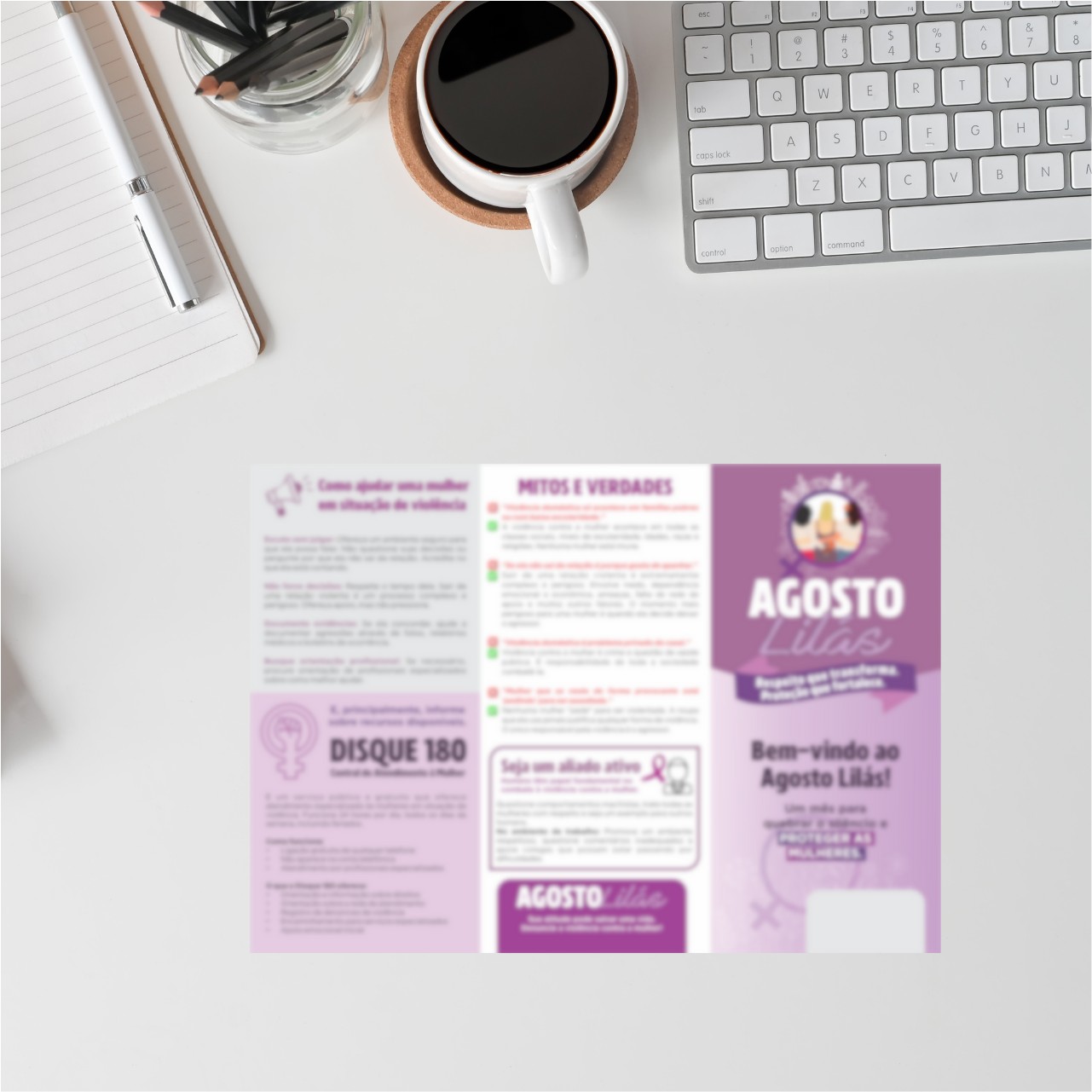 Agosto Lilás Cartilha