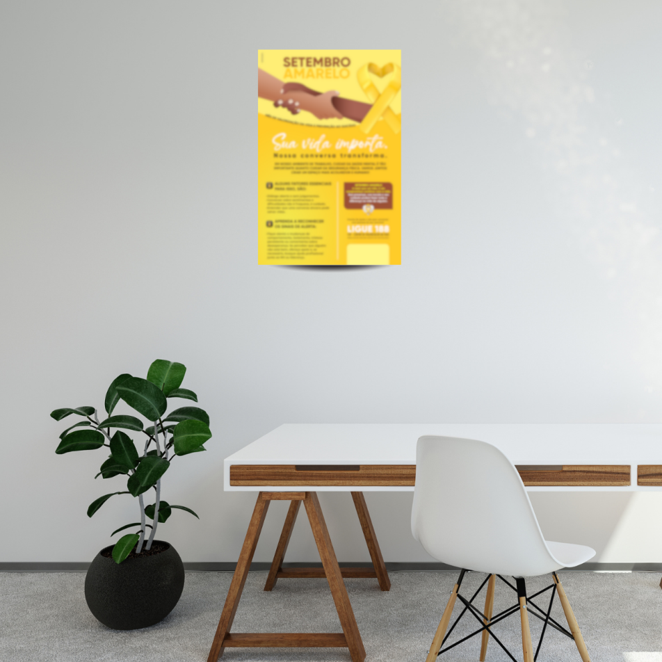Cartaz Setembro Amarelo