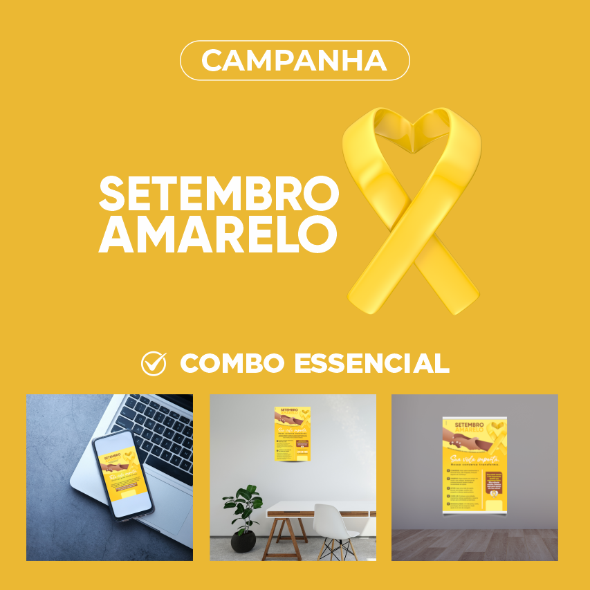 Combo Essencial - Setembro Amarelo