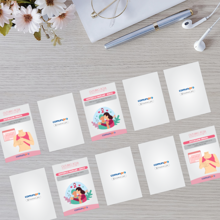 Jogo da Memória Outubro Rosa