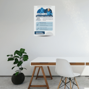 Cartaz A3 Novembro Azul