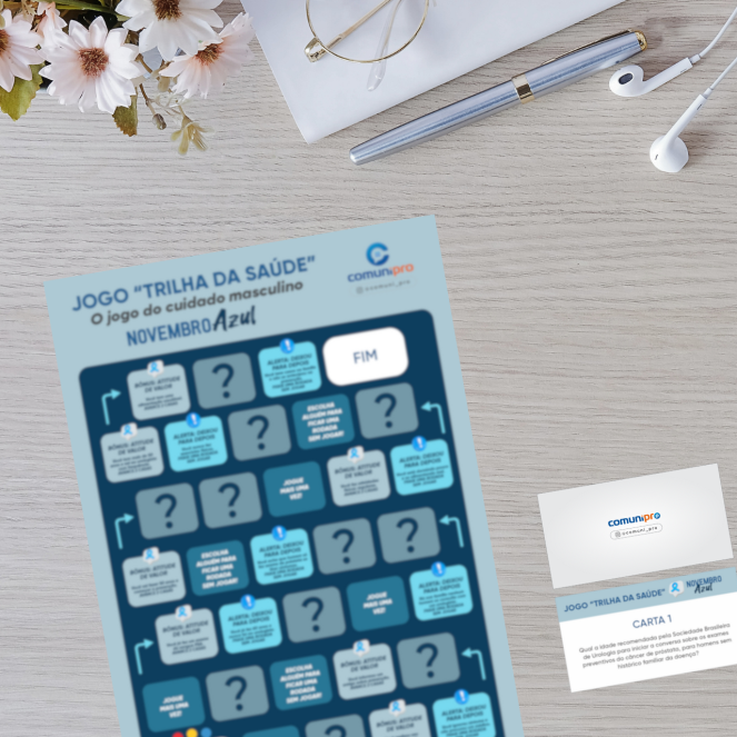 Novembro Azul Jogo de Tabuleiro