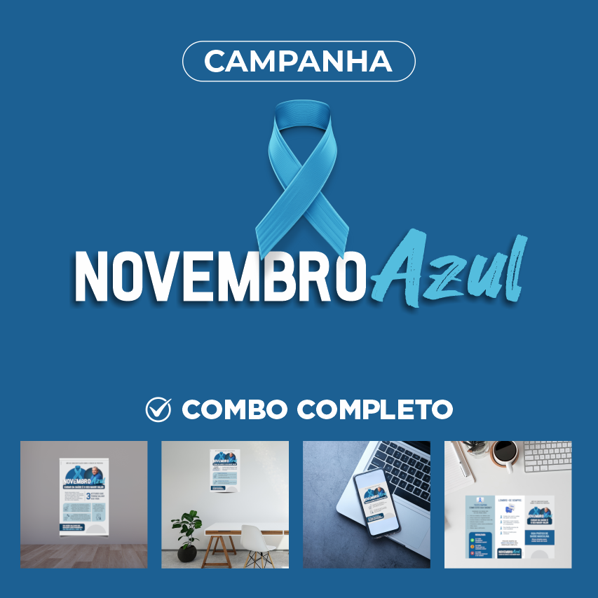 Combo Completo Novembro Azul