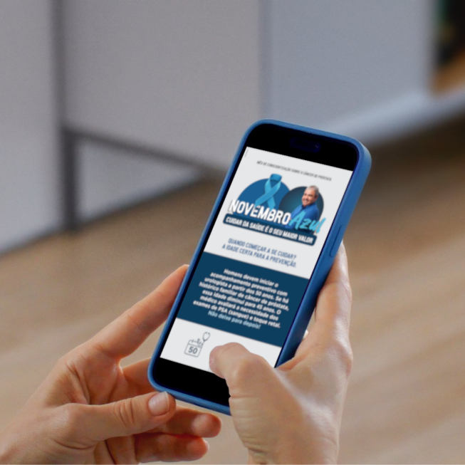 Post WhatsApp Novembro Azul