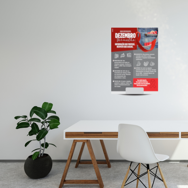Dezembro Vermelho- Cartaz